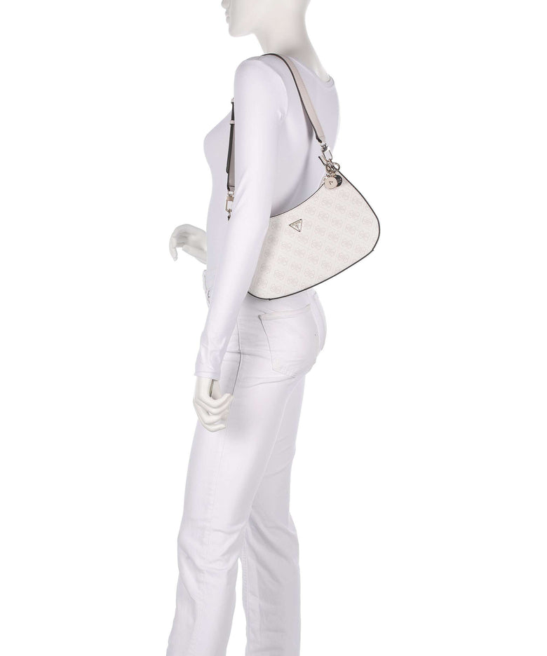 Guess Noelle Shoulder bag white logo