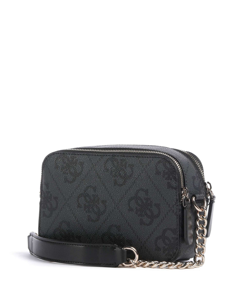 Guess Noelle 4G Logo Crossbody bag coal logo
