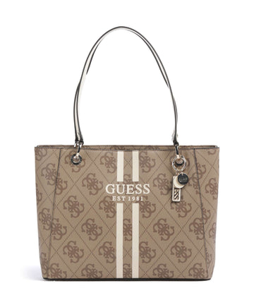 Guess Noelle 4G Logo Cabas latte logo