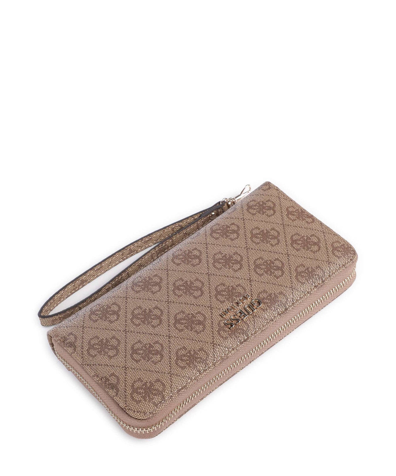Guess Brenton Wallet latte logo
