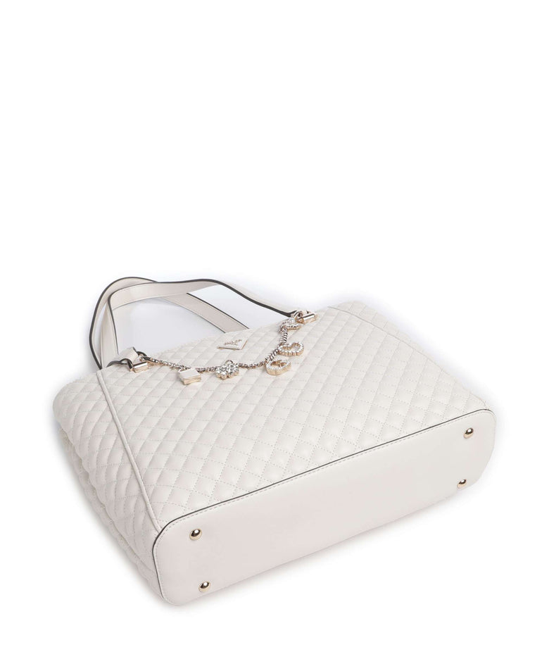 Guess Everlee Tote bag offwhite