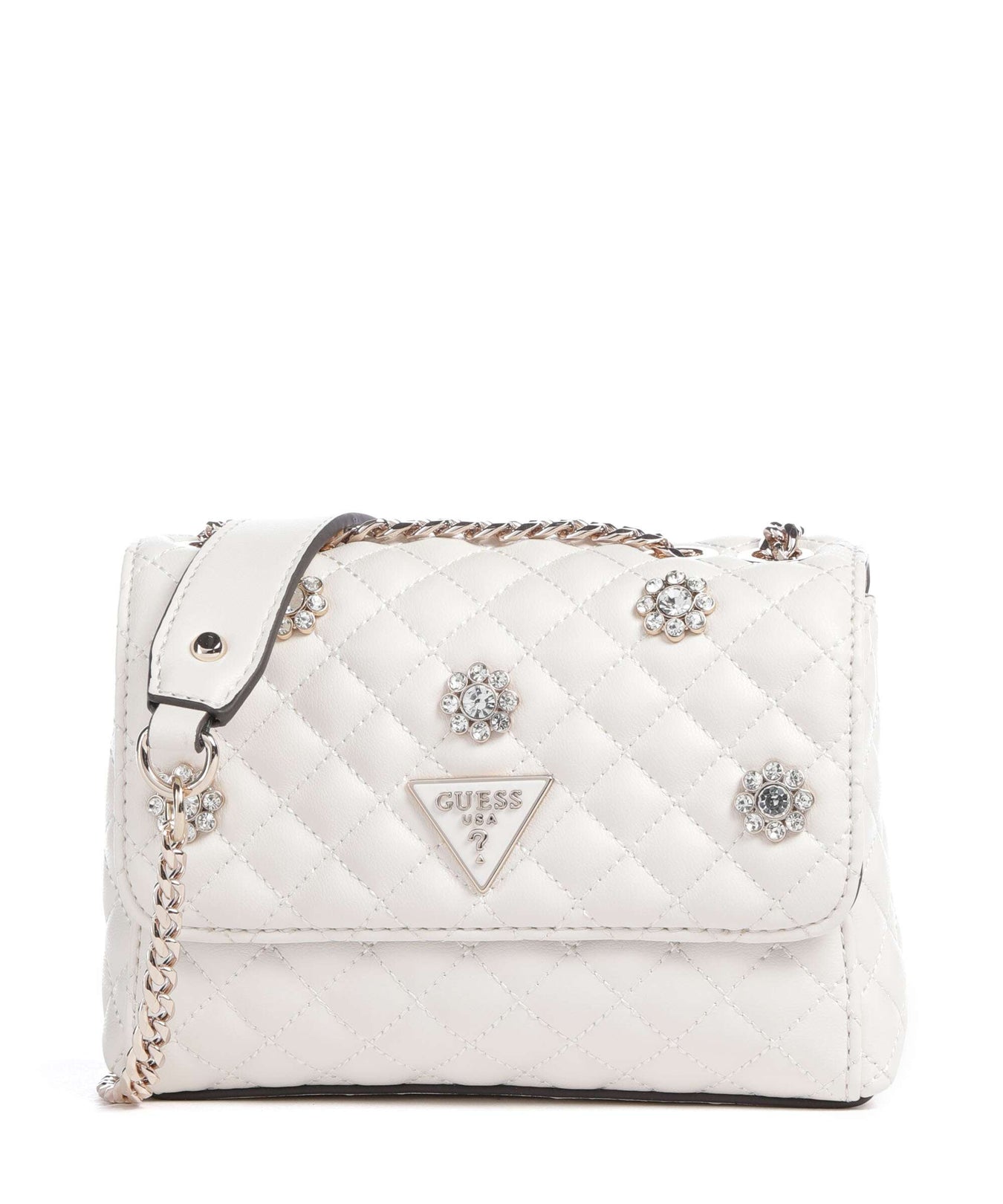 Guess Everlee Shoulder bag offwhite