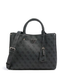 Guess Meridian Handtasche coal logo