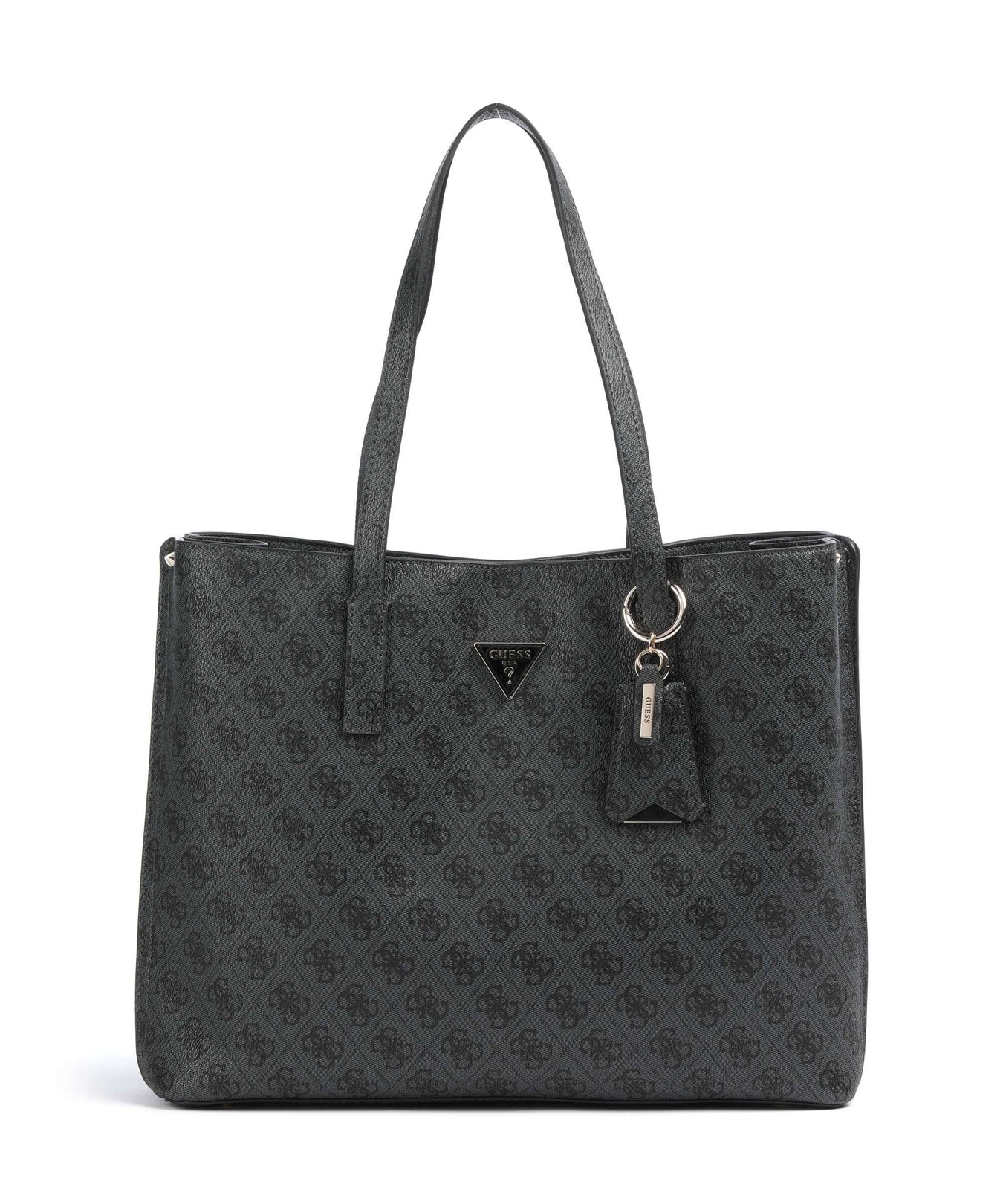 Guess Meridian Tote bag coal logo