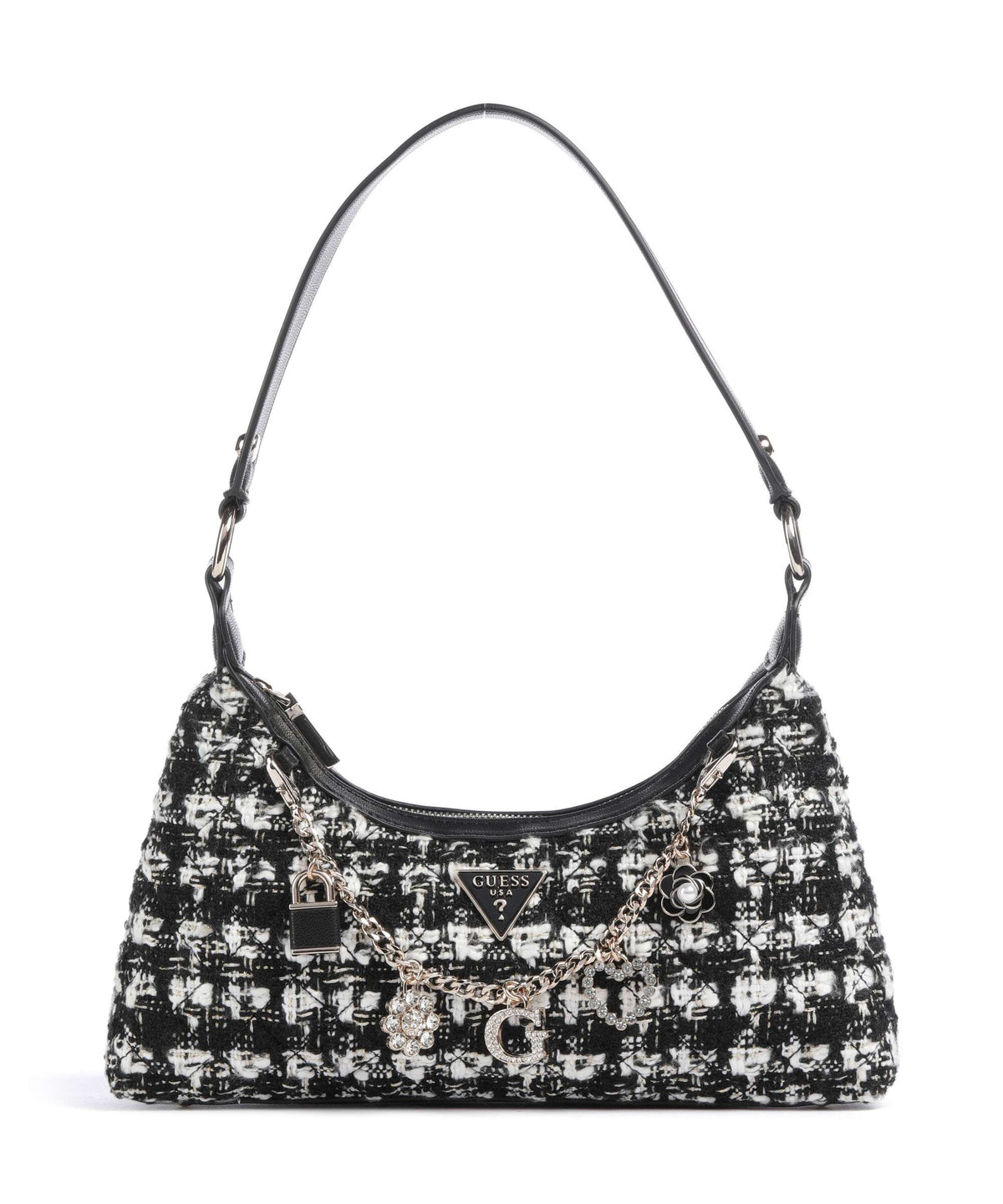 Guess Everlee Shoulder bag black/multicolour