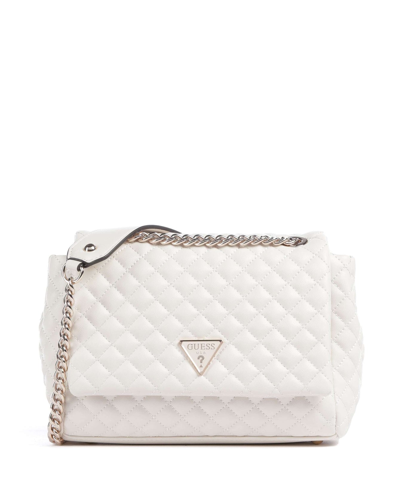 Guess Everlee Shoulder bag offwhite
