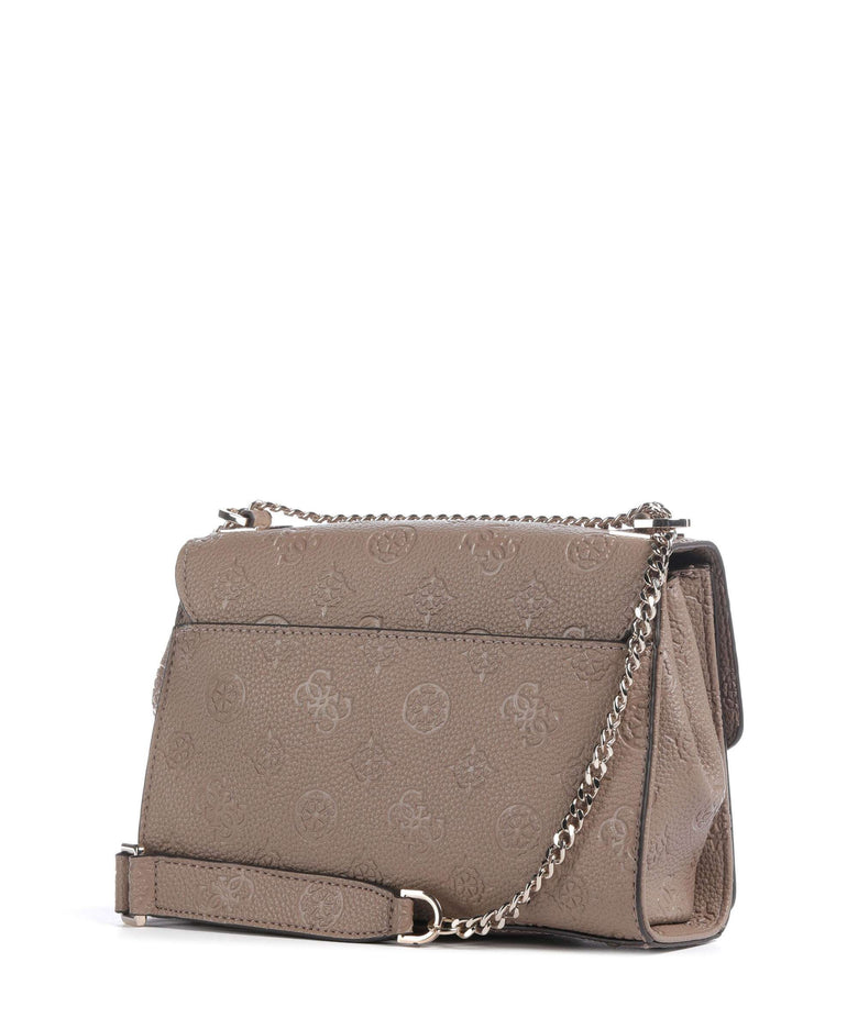 Guess Cresidia Shoulder bag dark oak