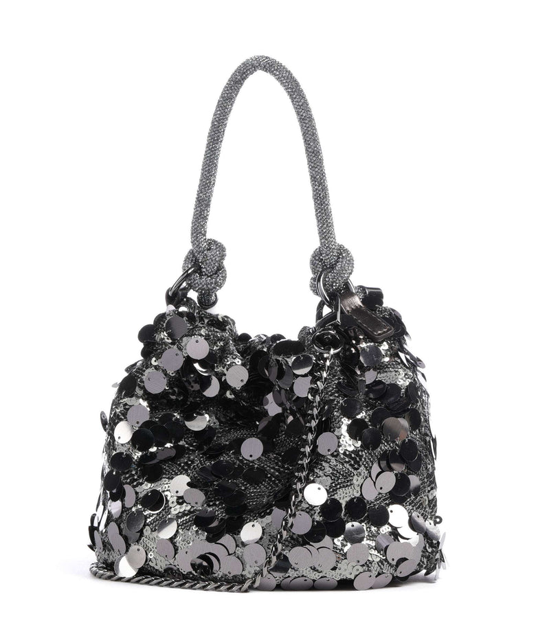 Guess Holiday Bucket bag pewter