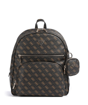 Guess Power Play Rucksack brown logo