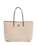 Guess Large Cabas natural/cognac