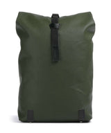 Brooks England Pickwick Cotton Canvas Large Rolltop Rucksack forest