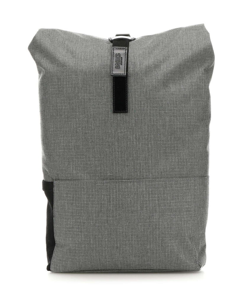 Brooks England Pickwick Small Tex Rolltop backpack grey