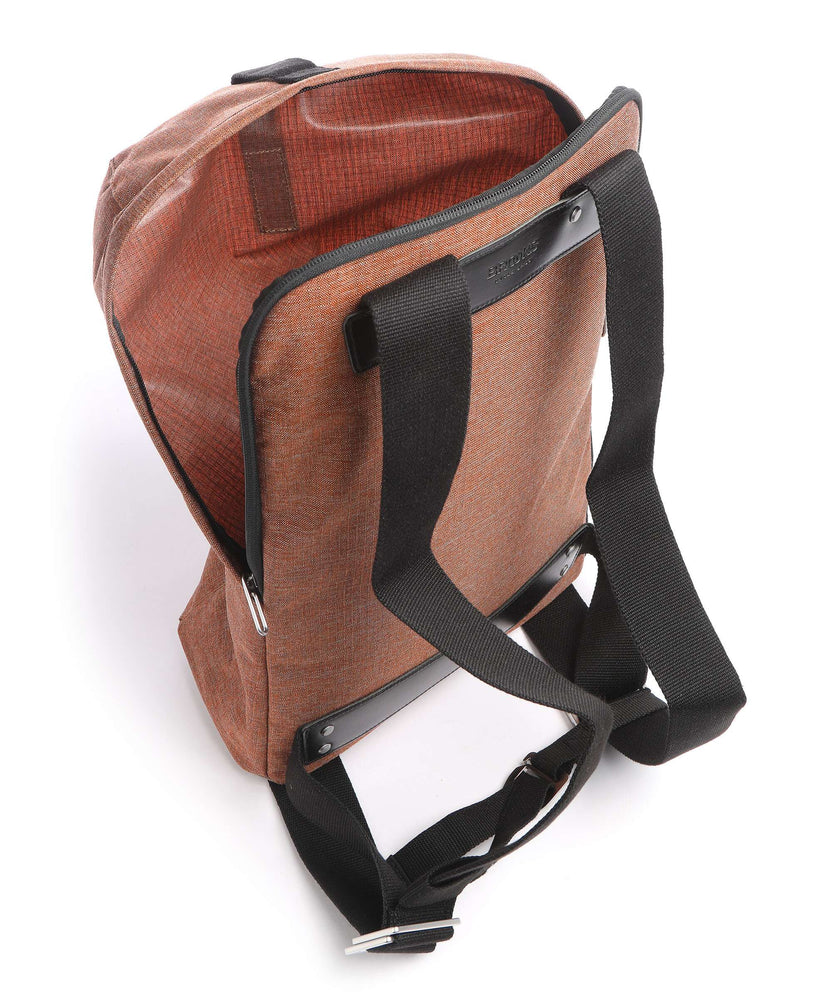 Brooks England Dalston Tex Backpack bronze/orange