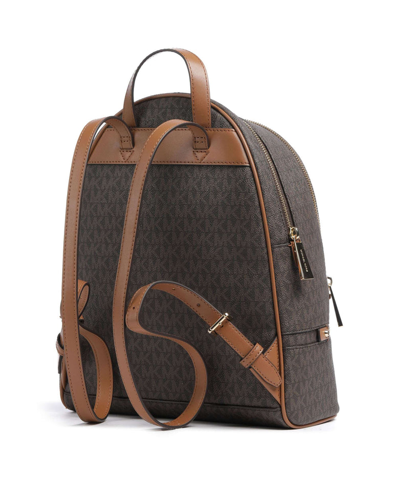 Michael Kors Rhea Zip Backpack brown
