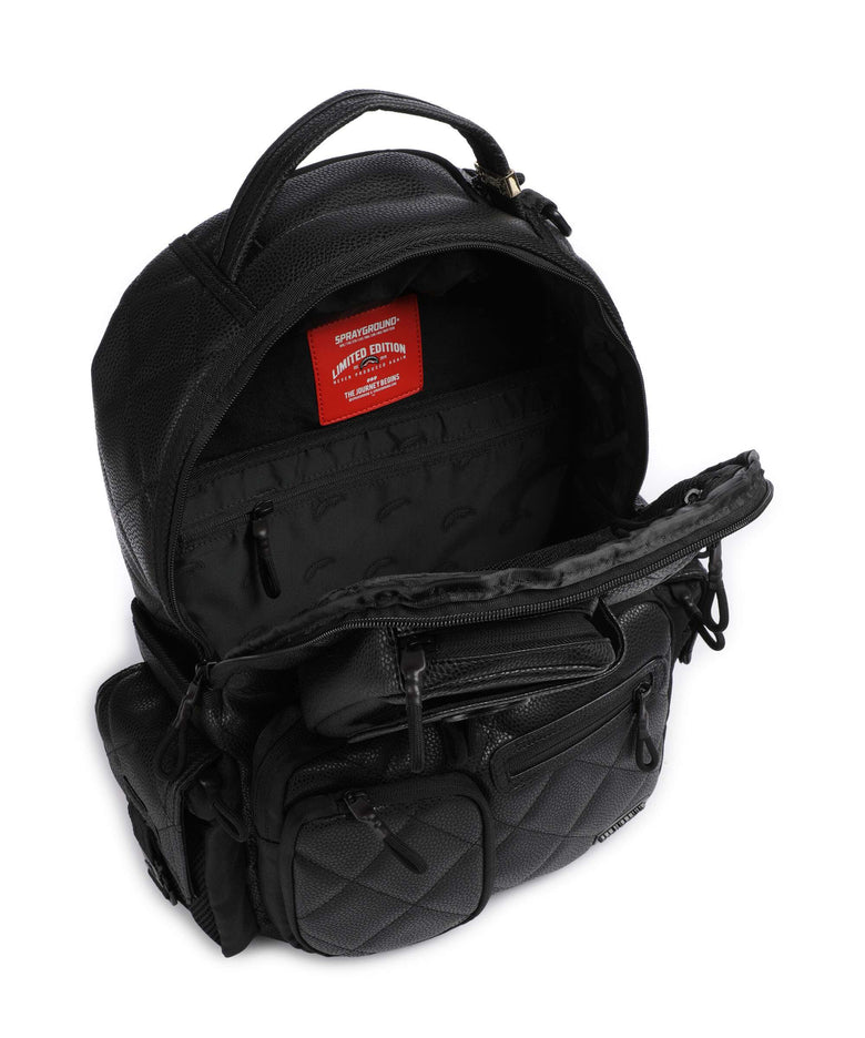 Sprayground Shark Central Special Ops Backpack gold