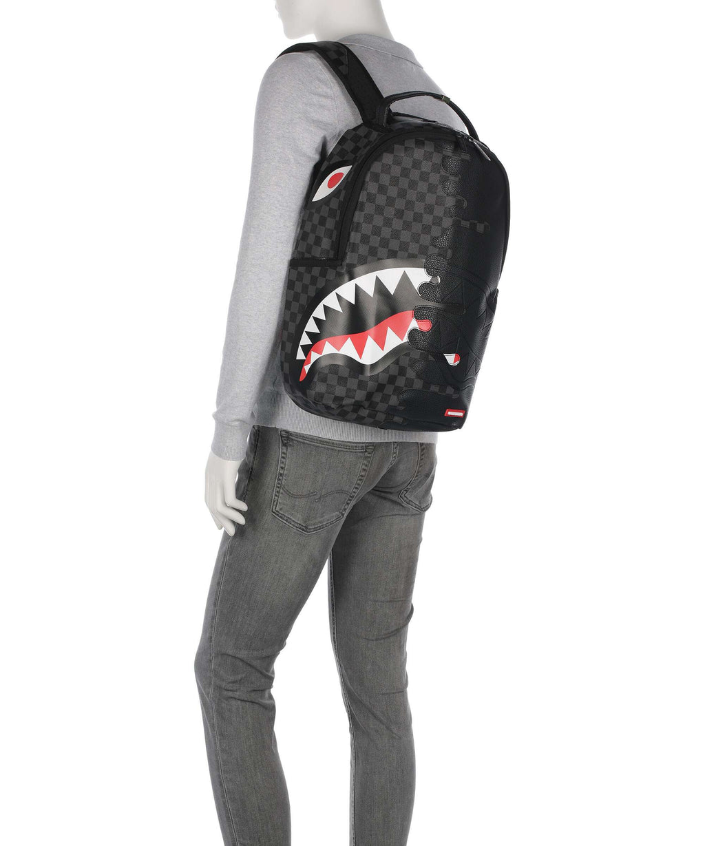 Sprayground Unfinished Shark Backpack multicolour