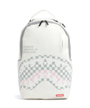 Sprayground Cream Check Shark Central Sac à dos multicolour