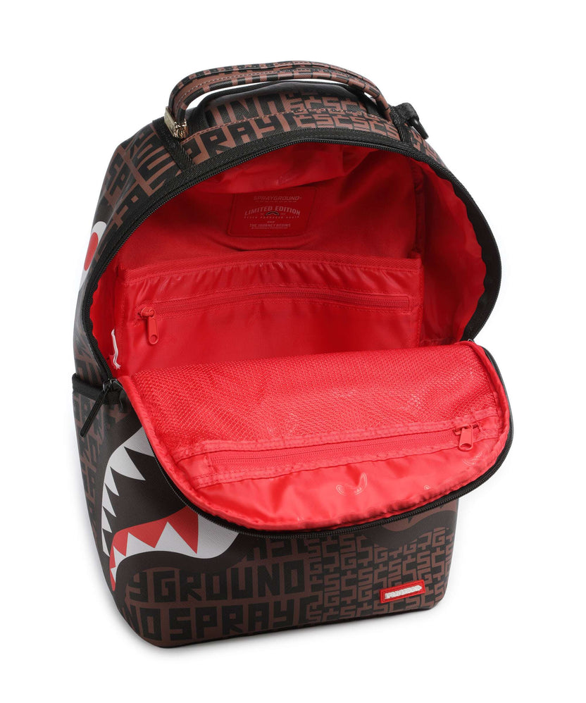 Sprayground Money Split Backpack brown
