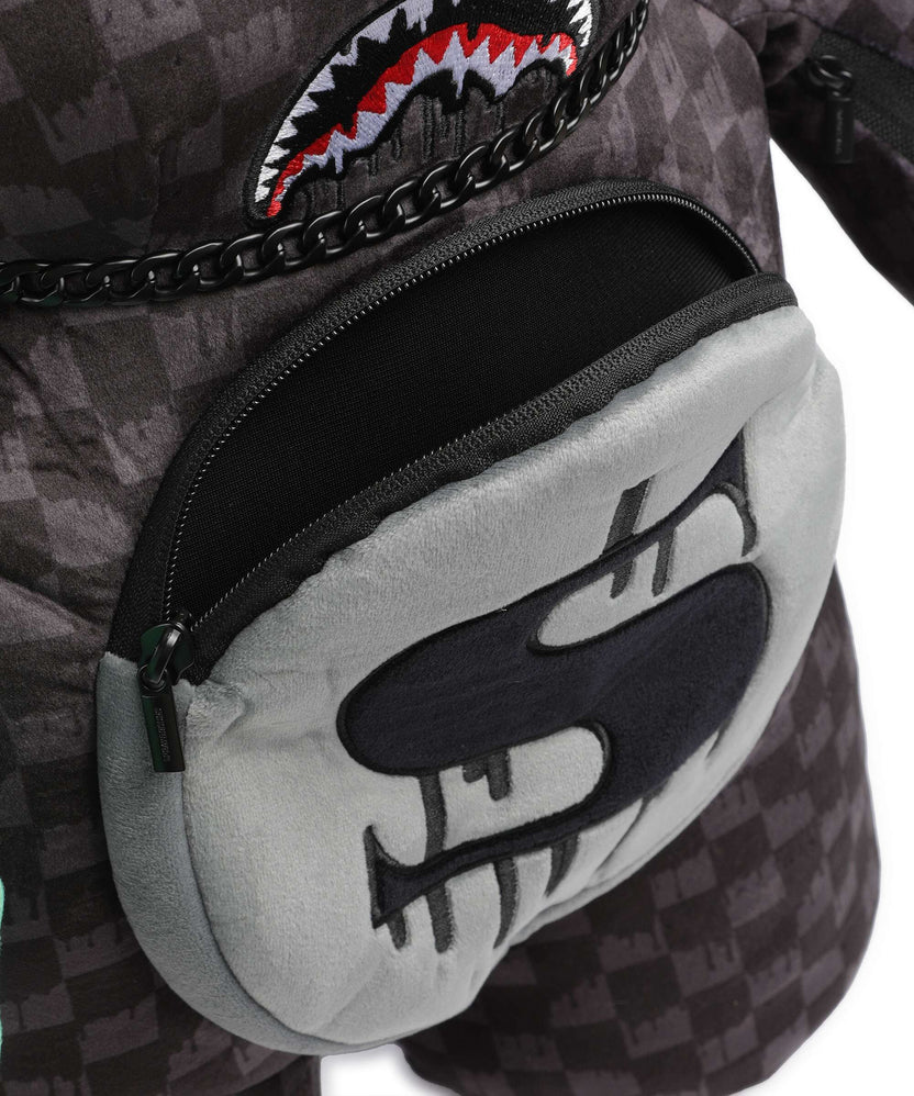 Sprayground Dripping Sharks in Paris Moneybear Backpack black