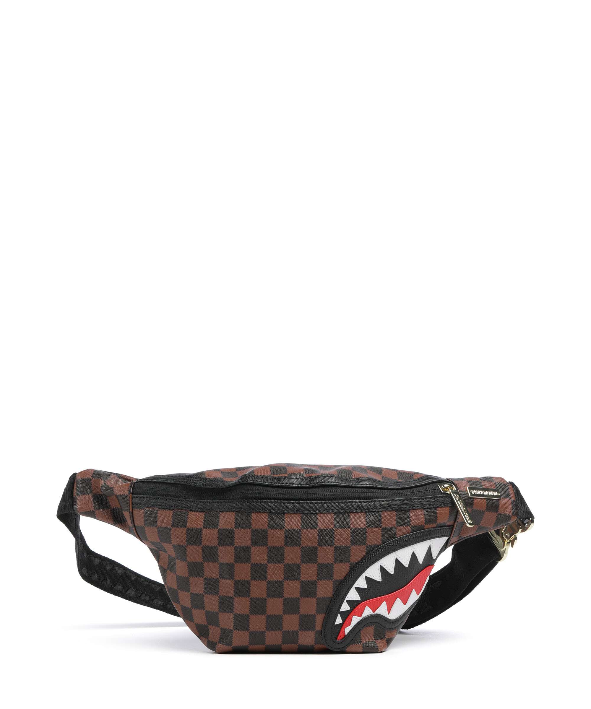 Sprayground Sawtooth Sharks in Paris Belt bag brown