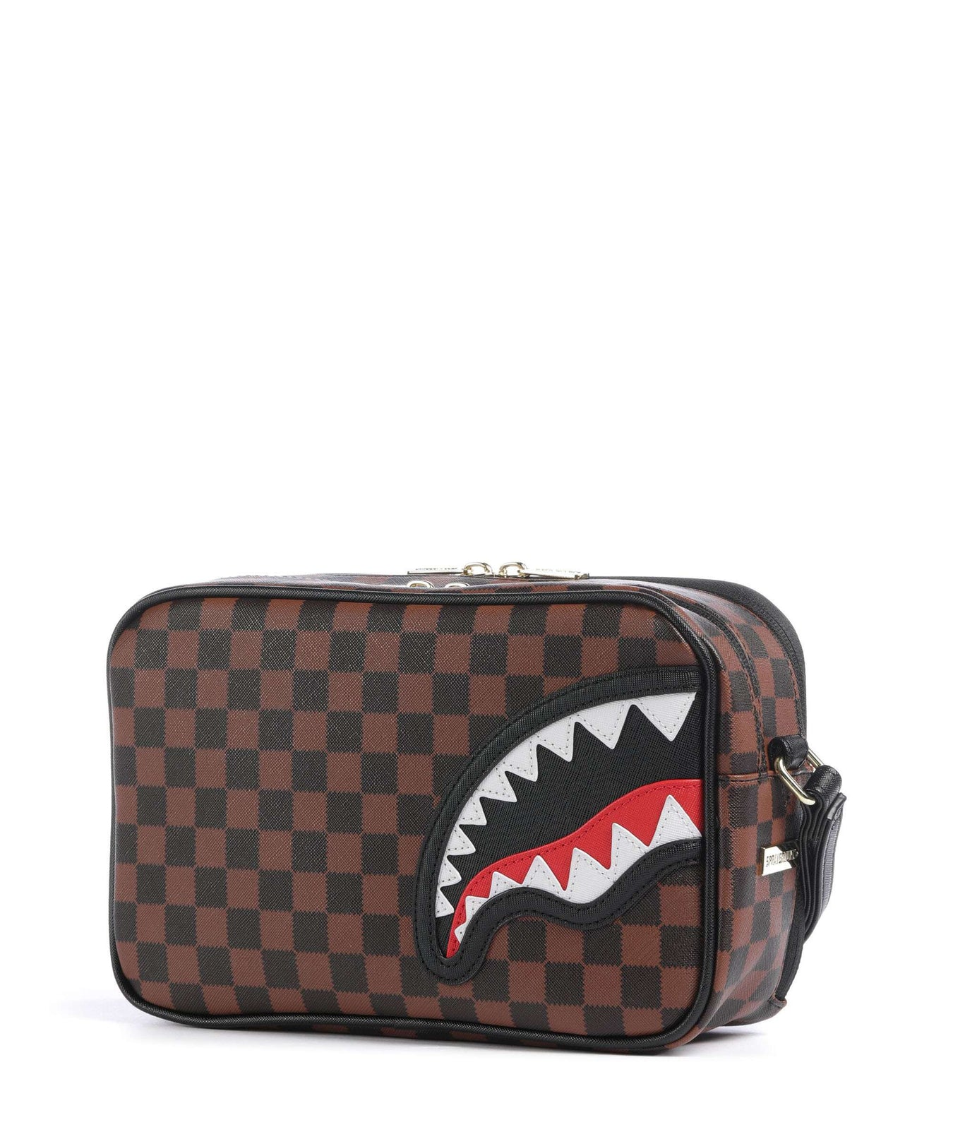 Sprayground Sawtooth Sharks in Paris Toiletry bag brown
