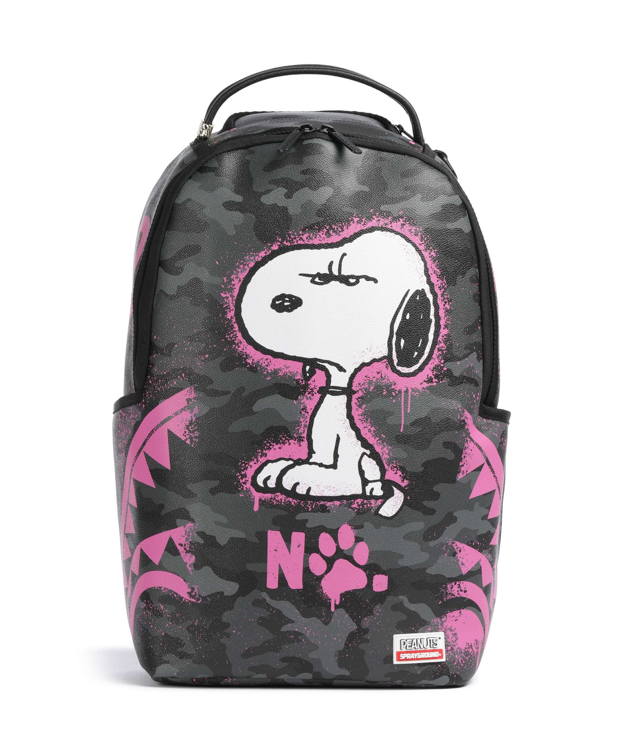 Sprayground Snoopy Pink Stencil Backpack multicolour