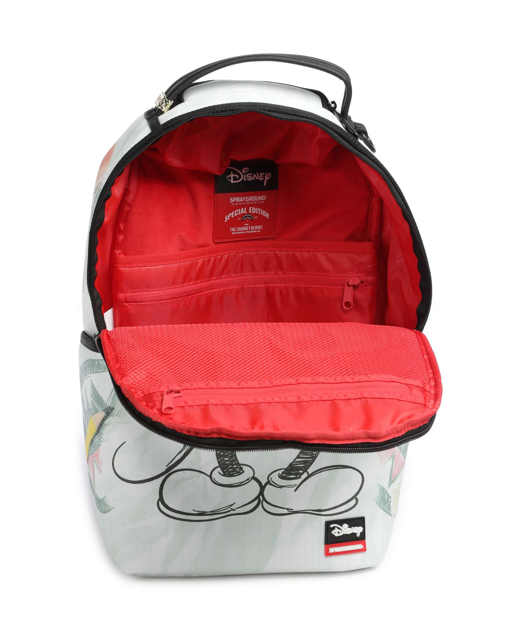 Sprayground Disney Old School Mickey Sketch Backpack multicolour