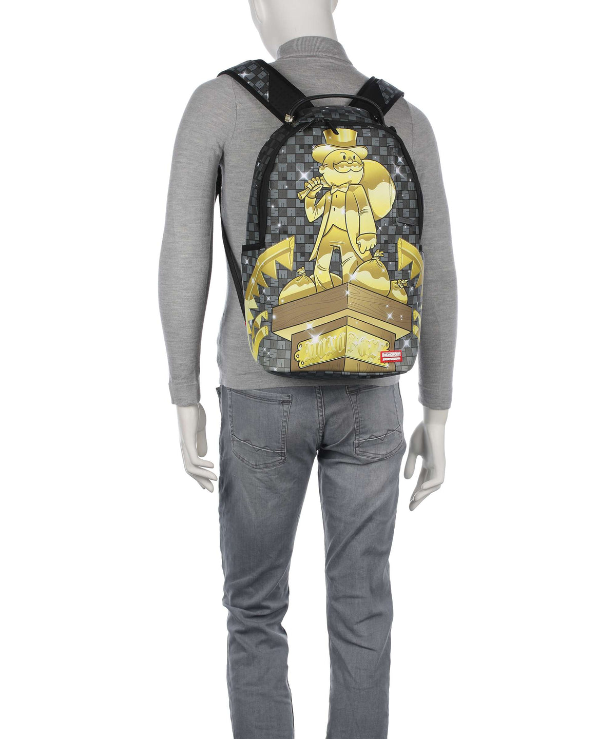 Sprayground Monopoly Statue Backpack multicolour