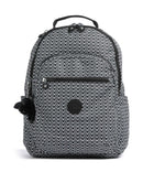 Kipling Basic Seoul Rucksack signature print