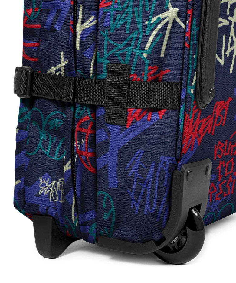 Eastpak Tranverz L Travel bag with wheels street tags blue