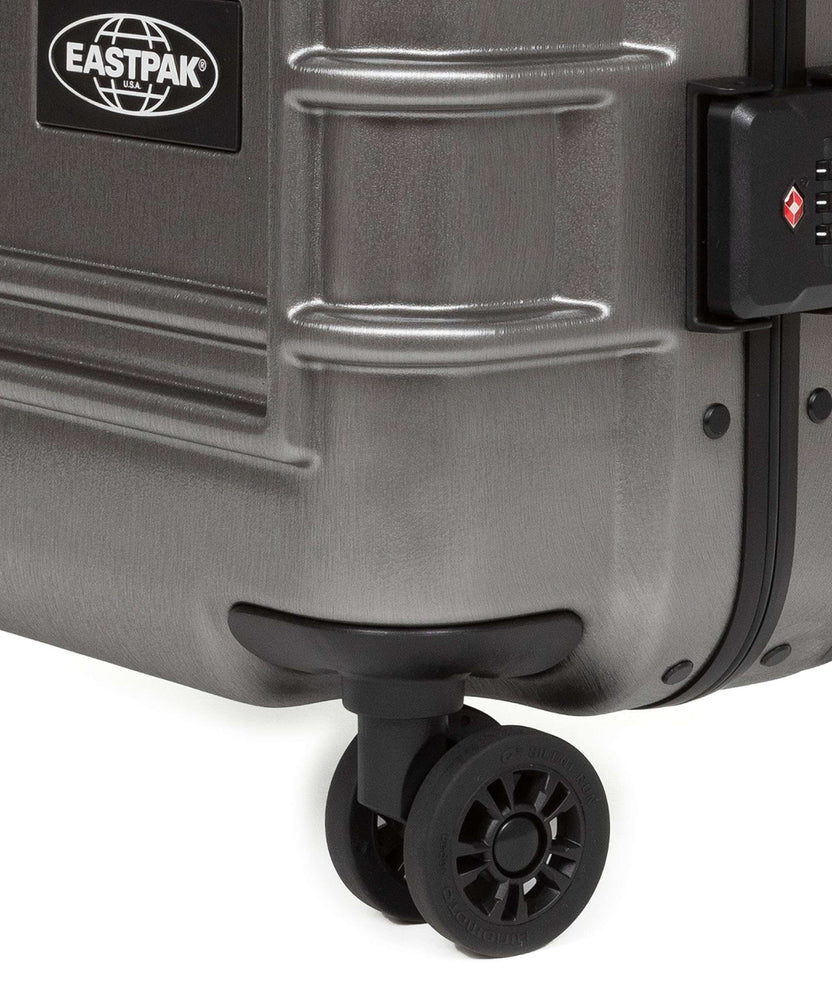 Eastpak Resist'R Case Spinner (4 wheels) brushed metal