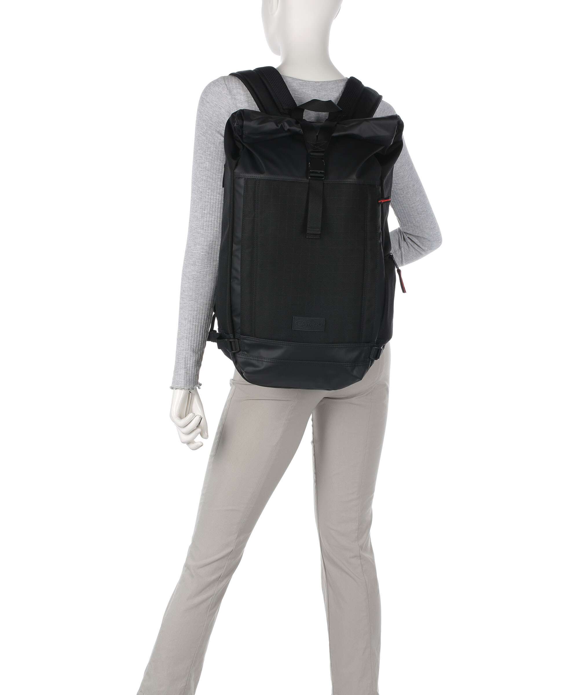 Eastpak Cnnct Tecum Roll Rolltop backpack rip black