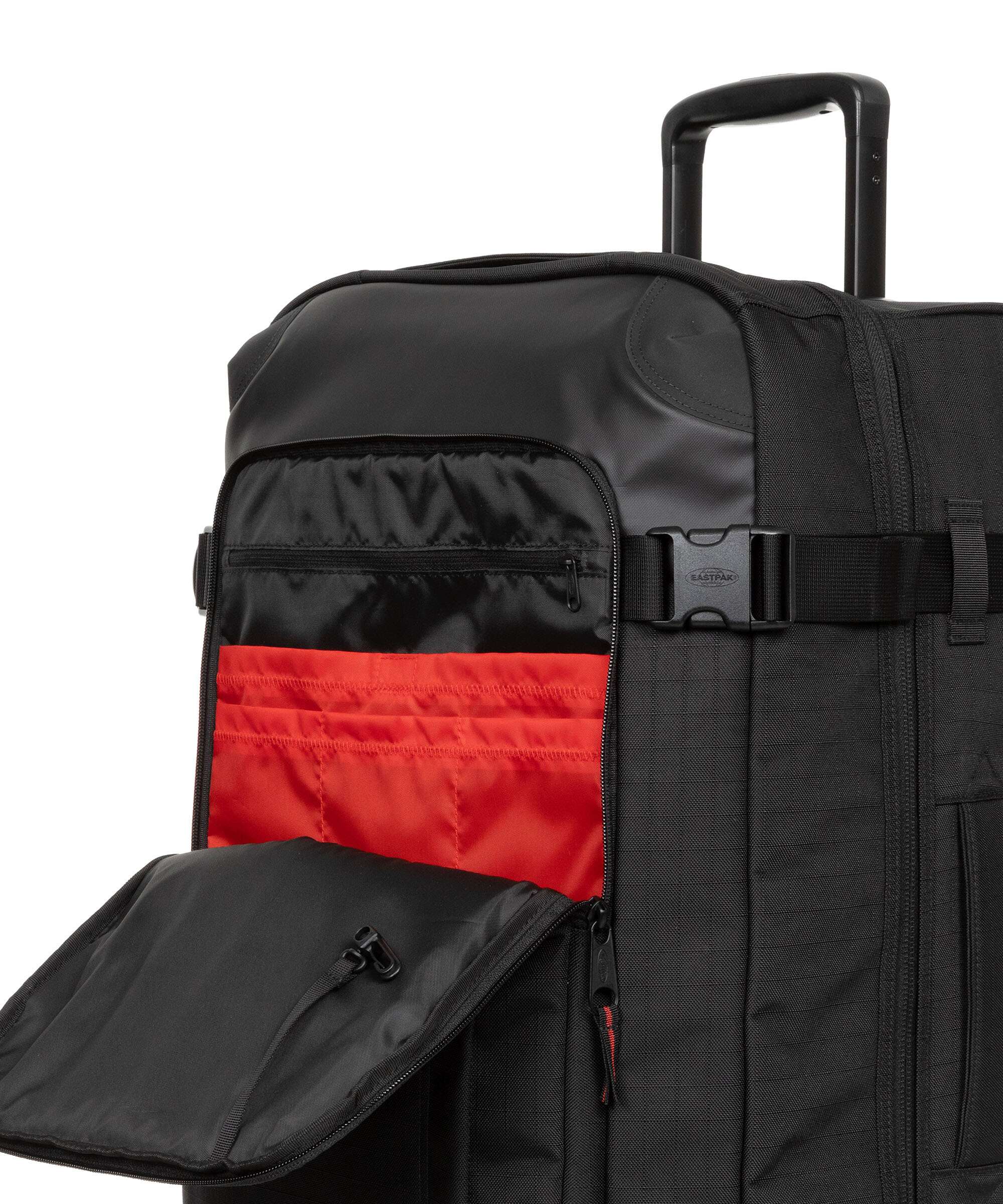 Eastpak Tranverz Cnnct M Travel bag with wheels rip black