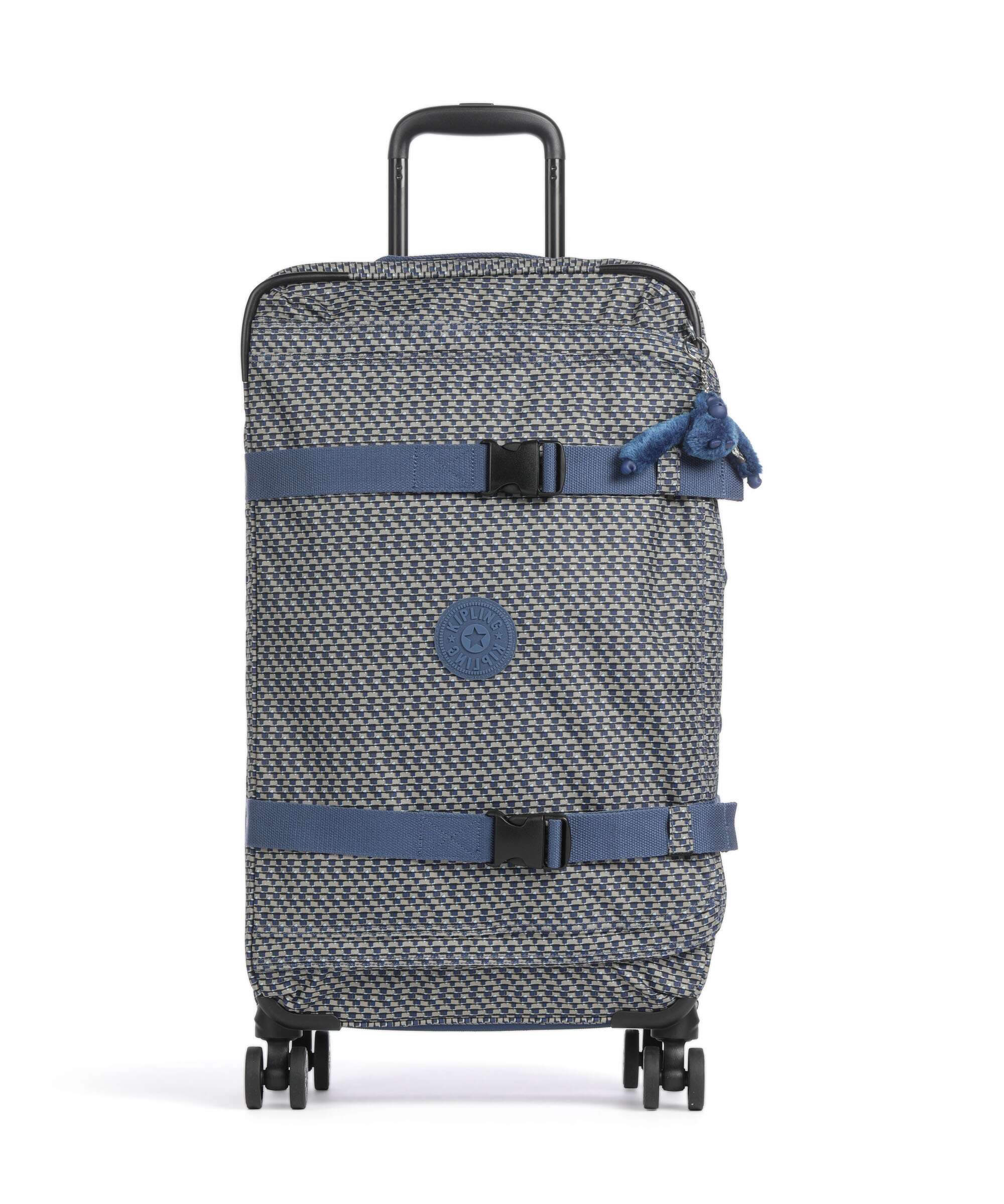 Kipling Basic Spontaneous M Spinner (4 wheels) blue on wire