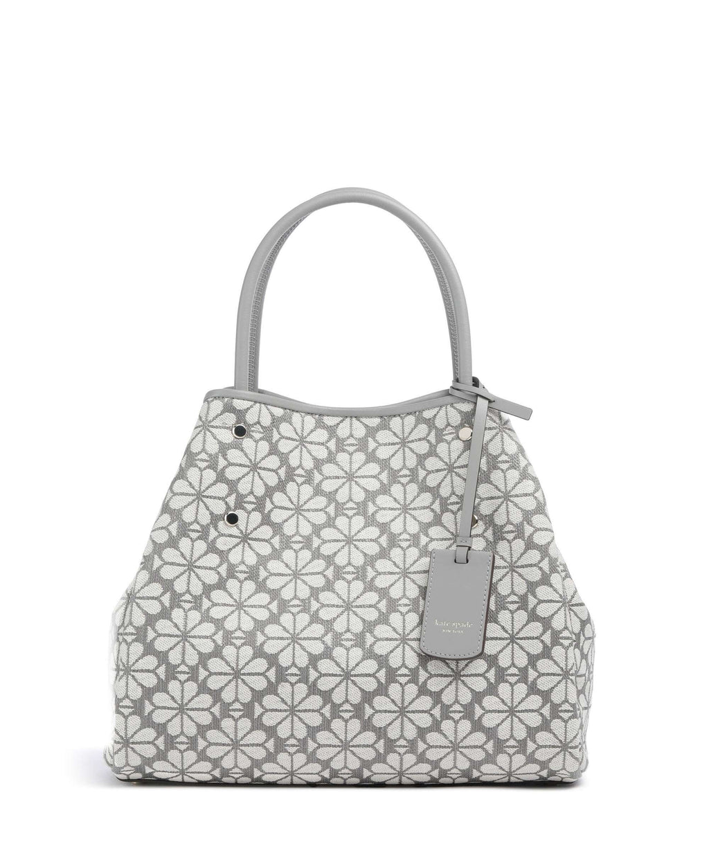 Kate Spade New York Spade Flower Jacquard Handbag grey/multicolour
