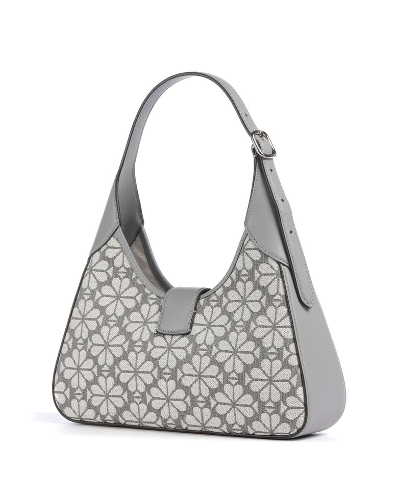 Kate Spade New York Spade Flower Jacquard Shoulder bag grey/multicolour