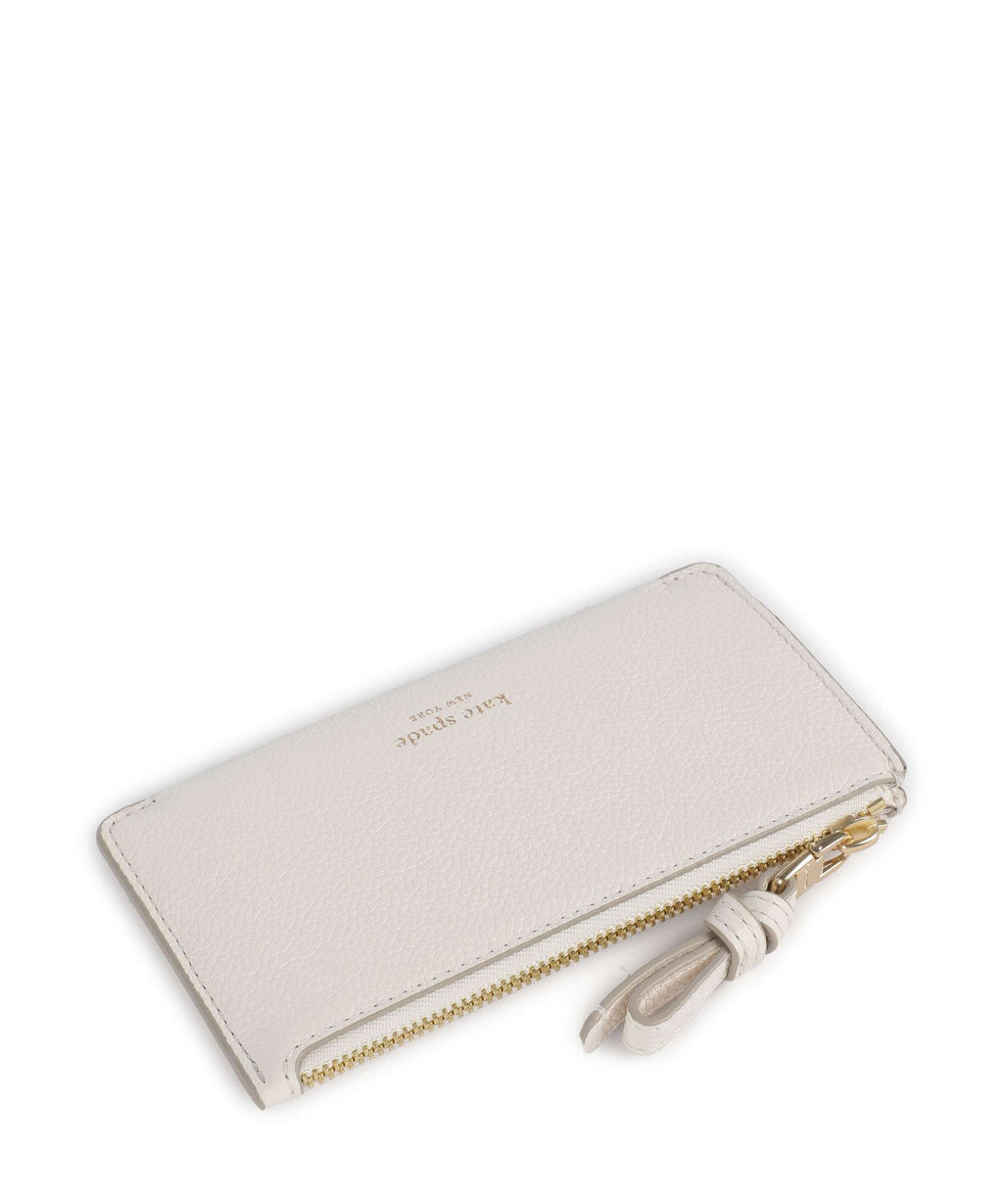 Kate Spade New York Loop Credit card holder cashew milk