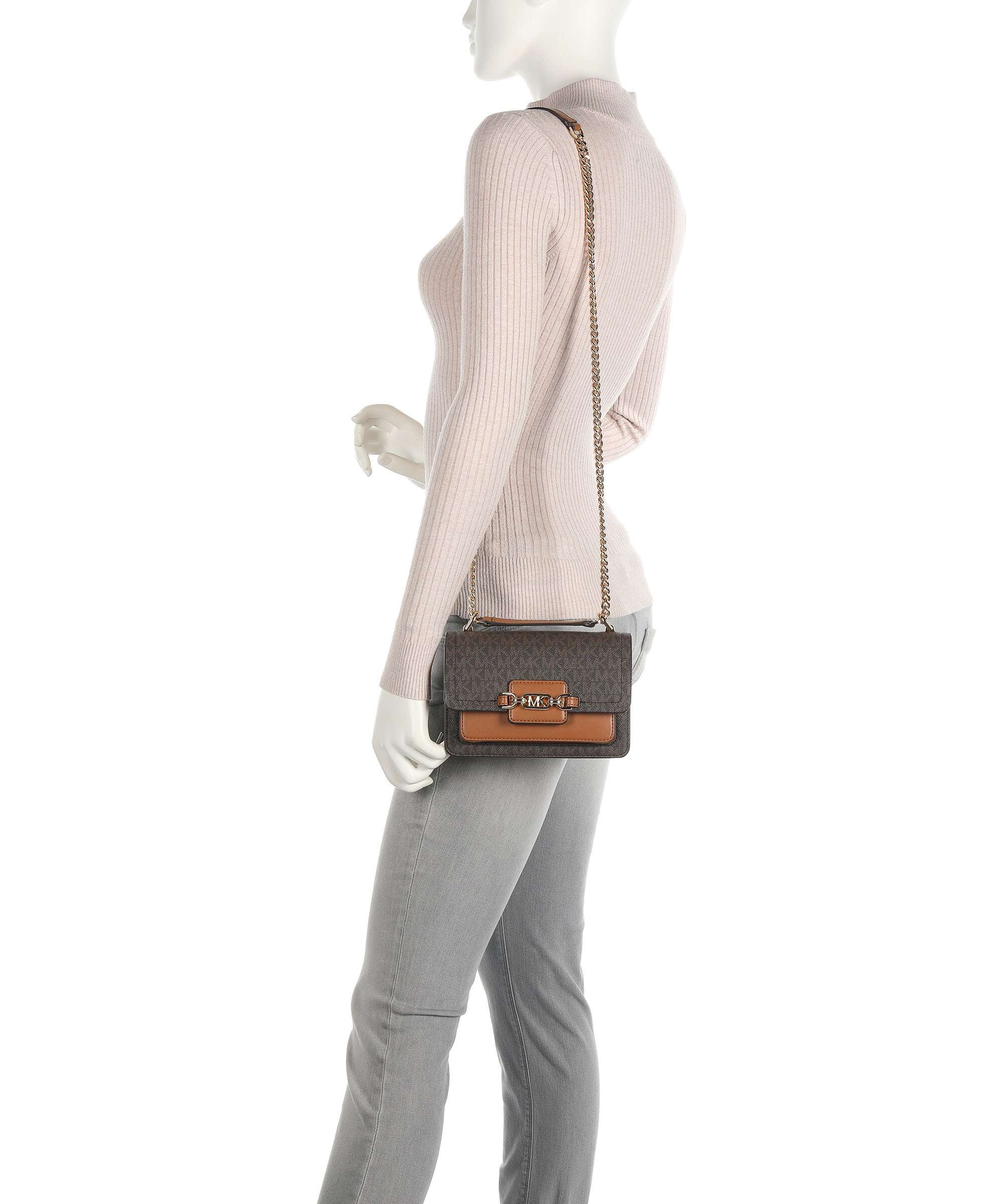 Michael Kors Heather Shoulder bag brown/acorn