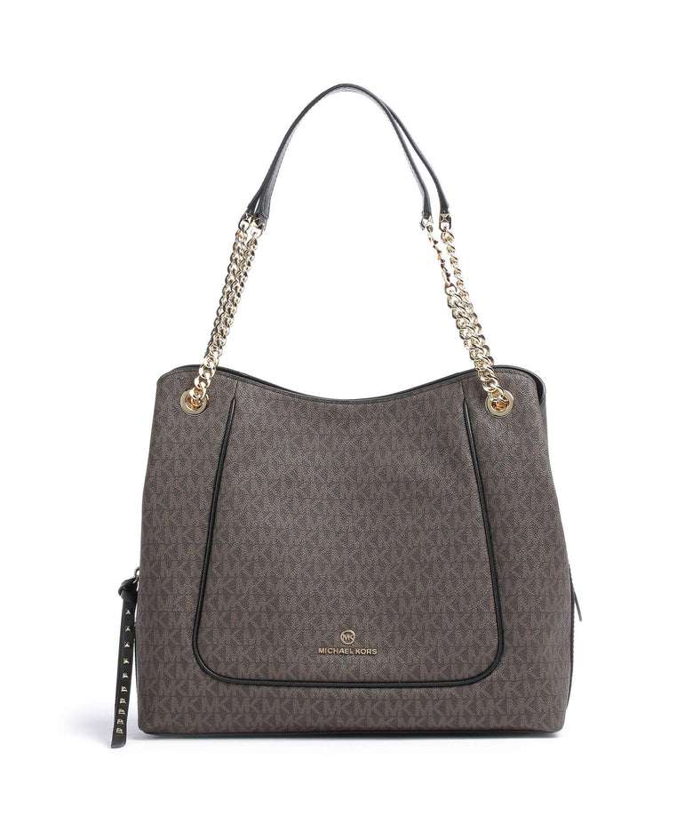 Michael Kors Piper Hobo bag brown/black