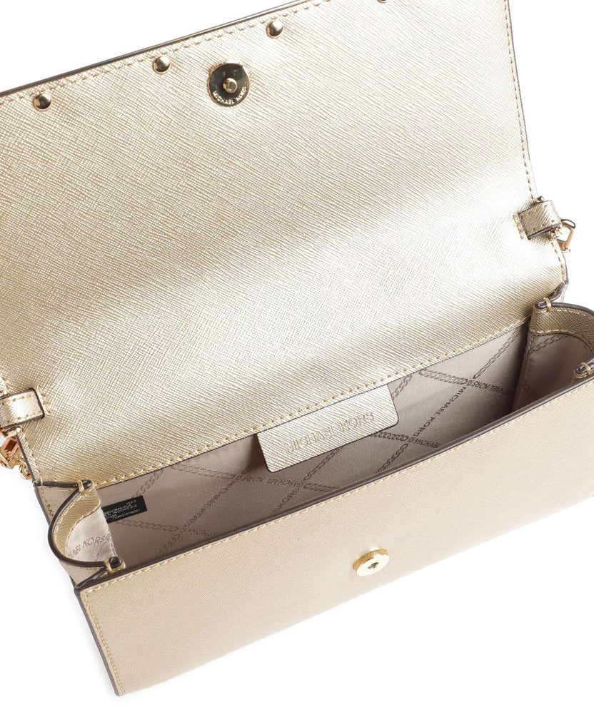 Michael Kors Mona Crossbody bag pale gold