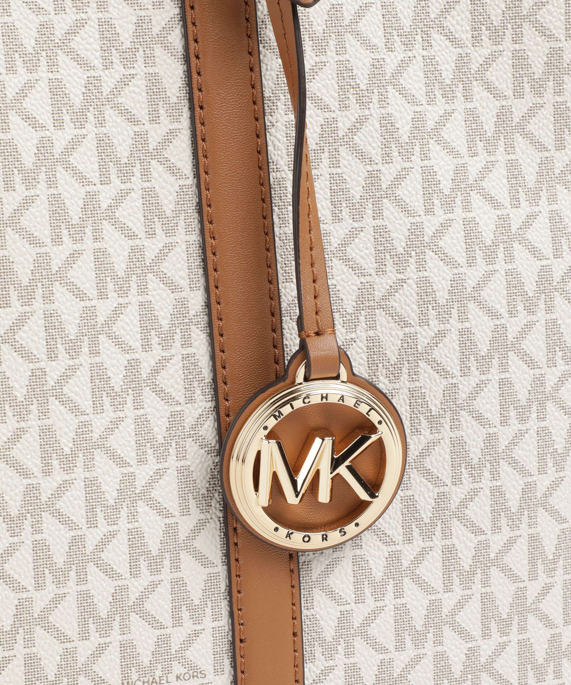 Michael Kors Temple Tote bag vanilla/acorn