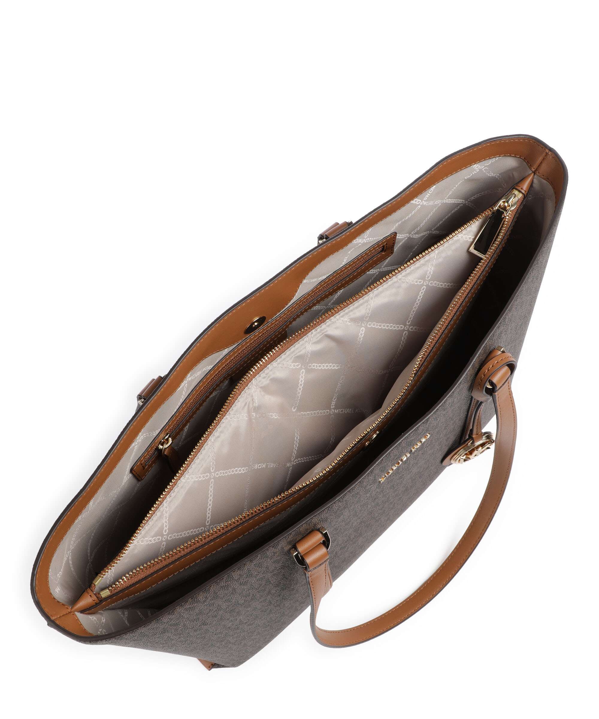 Michael Kors Temple Tote bag brown/acorn