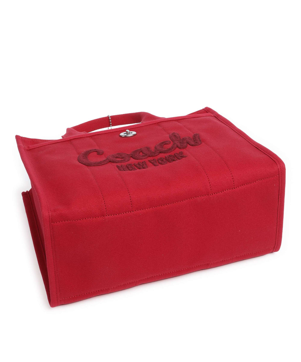 Coach Cargo Handbag red