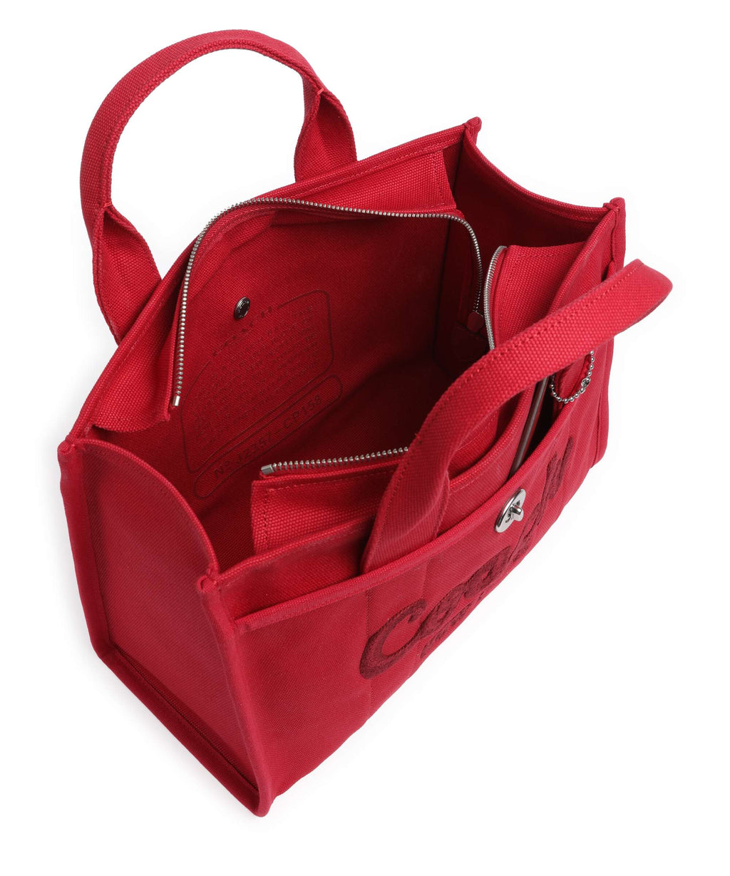 Coach Cargo Handbag red