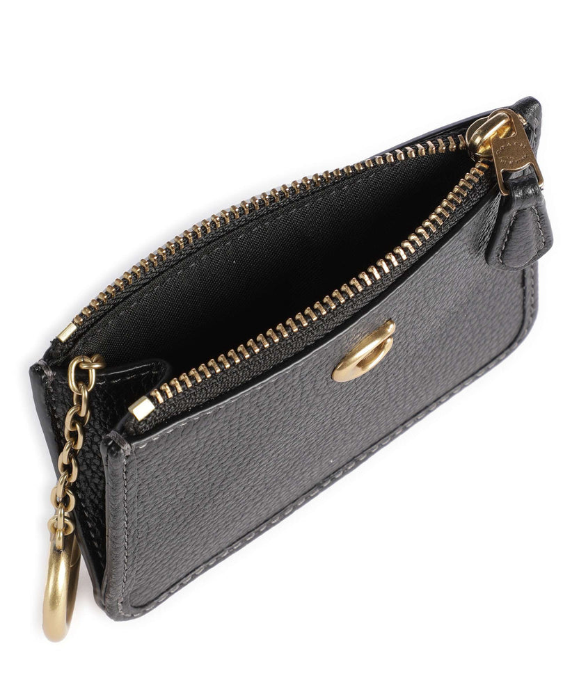 Coach Credit card holder black