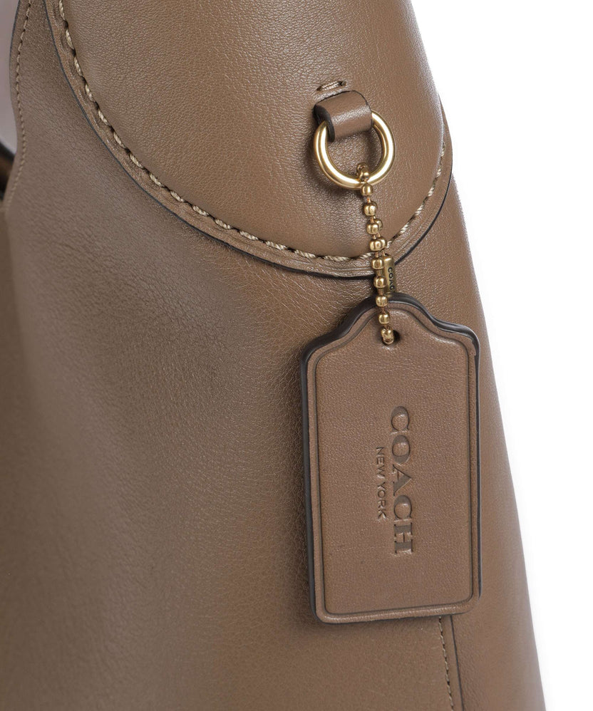 Coach Brooklyn 39 Hobo bag dark stone