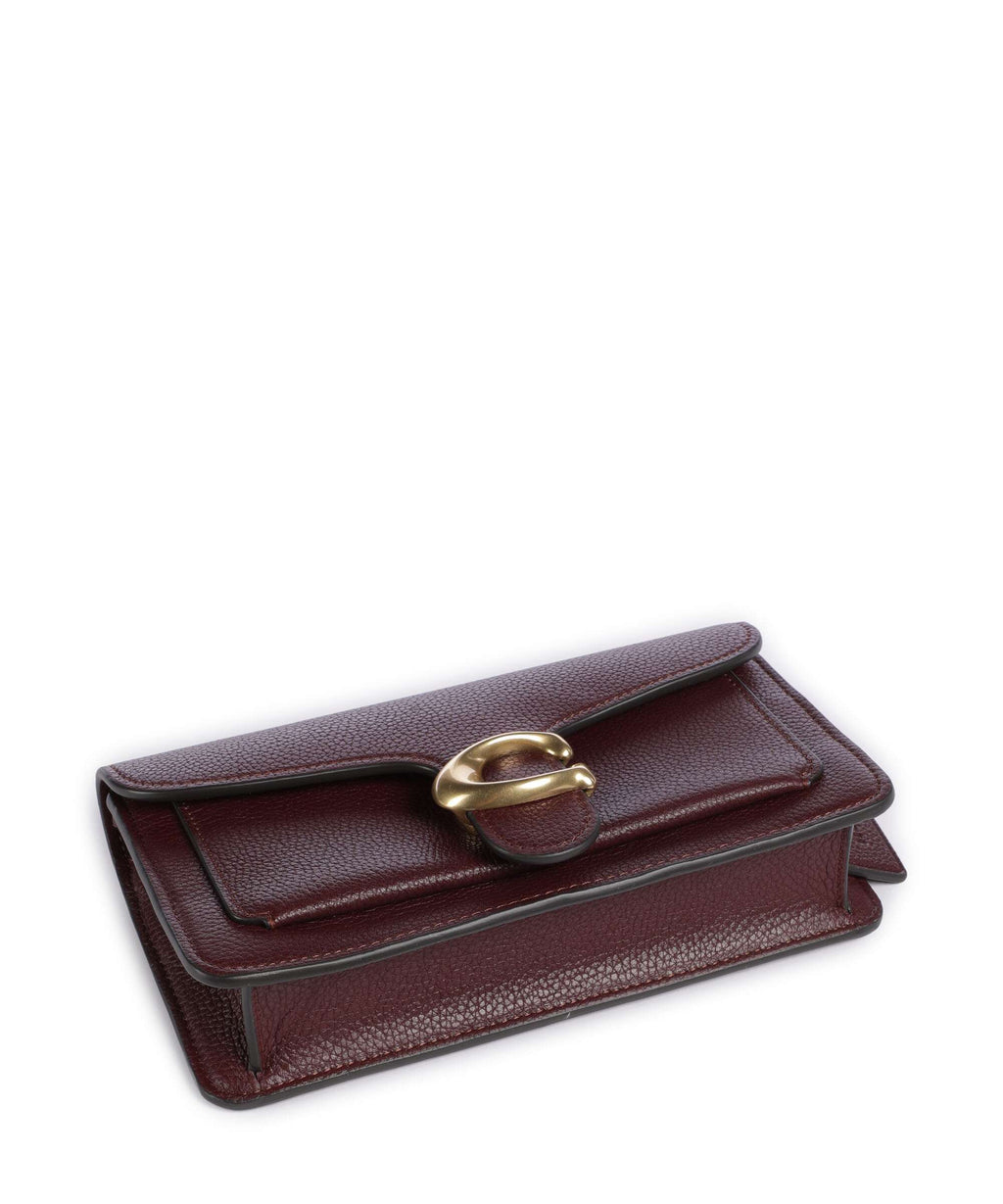 Coach Tabby Chain Crossbody bag merlot