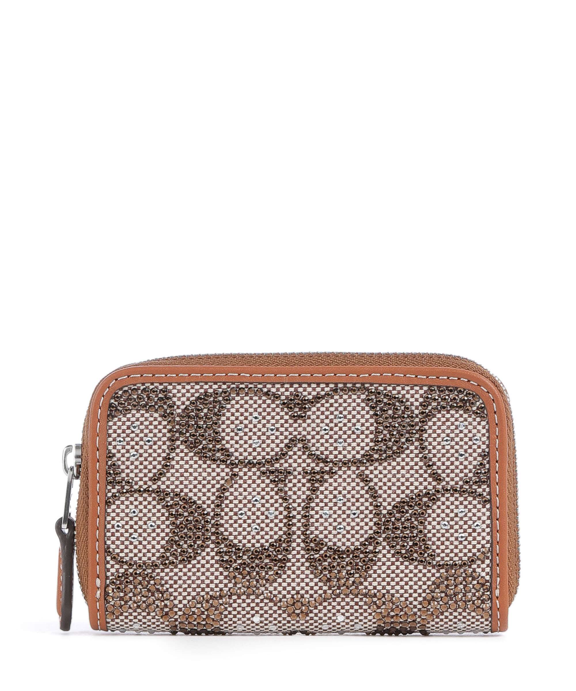 Coach Essential Crystal Signature Wallet burnished amber