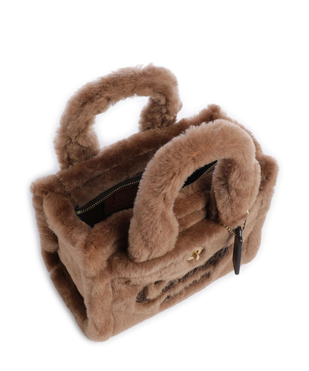 Coach Cargo Shearling 20 Crossbody bag teddy