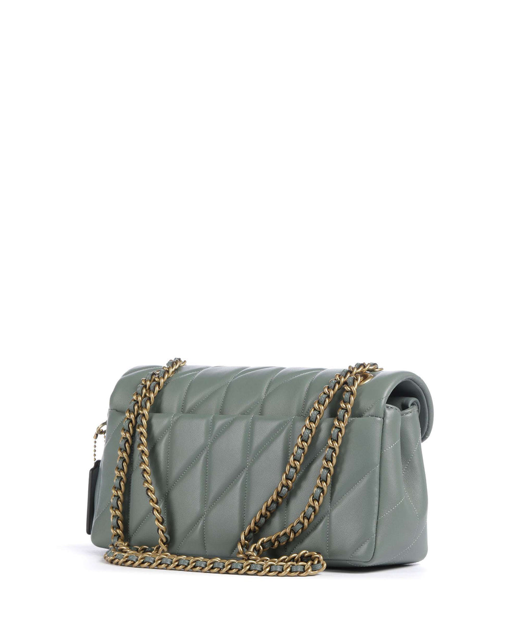 Coach Tabby Quilted 26 Shoulder bag sage